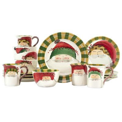 Old St. Nick Assorted Sixteen-Piece Place Setting by VIETRI