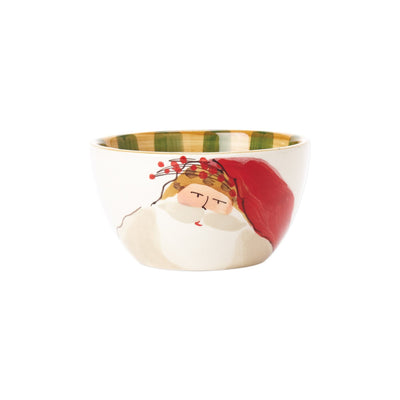 Old St Nick Cereal Bowl - Animal Hat by VIETRI