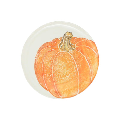 Pumpkins Salad Plate - Orange Medium Pumpkin by VIETRI