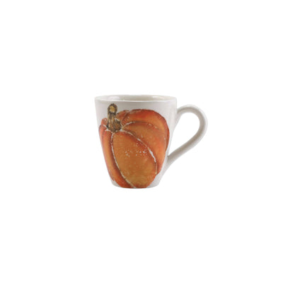 Pumpkins Mug - Orange Small Pumpkin by VIETRI
