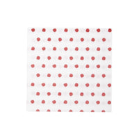 Papersoft Napkins Red Dot Dinner Napkins (Pack of (20) by VIETRI