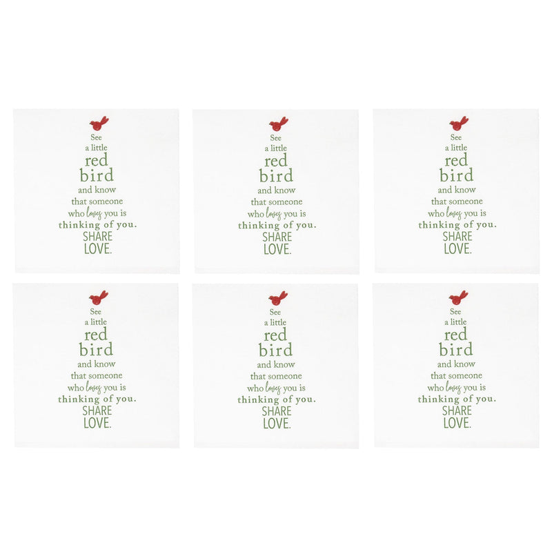 Papersoft Napkins Holiday Tree Cocktail Napkins (Pack of 20) - Set of 6