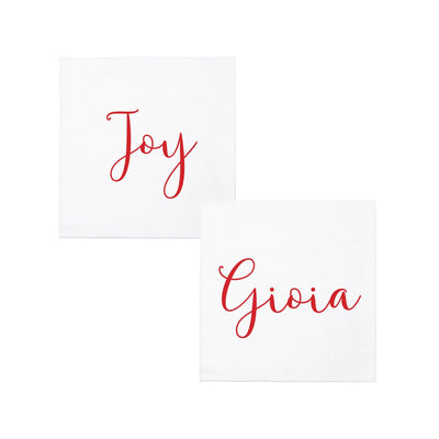Papersoft Napkins Joy/Gioia Cocktail Napkins (Pack of 20) by VIETRI