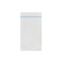 Papersoft Napkins Fringe Light Blue Guest Towels (Pack of 20)