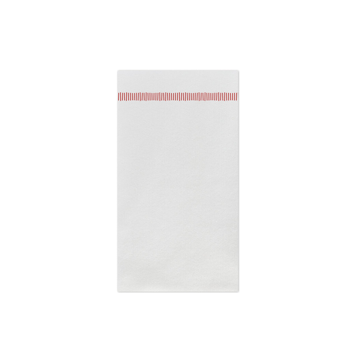 Papersoft Napkins Fringe Red Guest Towels (Pack of 20)