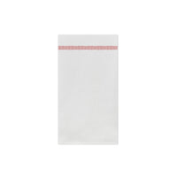 Papersoft Napkins Fringe Red Guest Towels (Pack of 20)