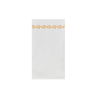 Papersoft Napkins Florentine Yellow Guest Towels (Pack of 20)