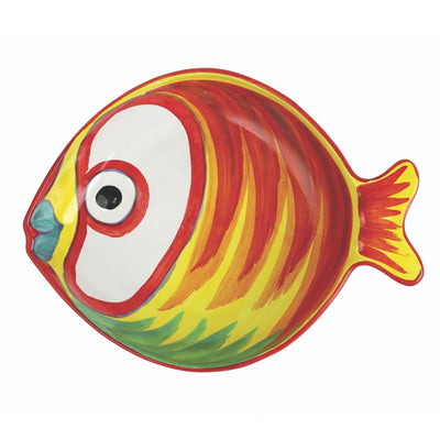 Pesci Colorati Figural Fish Medium Serving Bowl