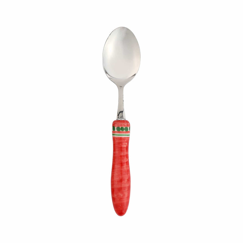 Positano Red and Green Place Spoon