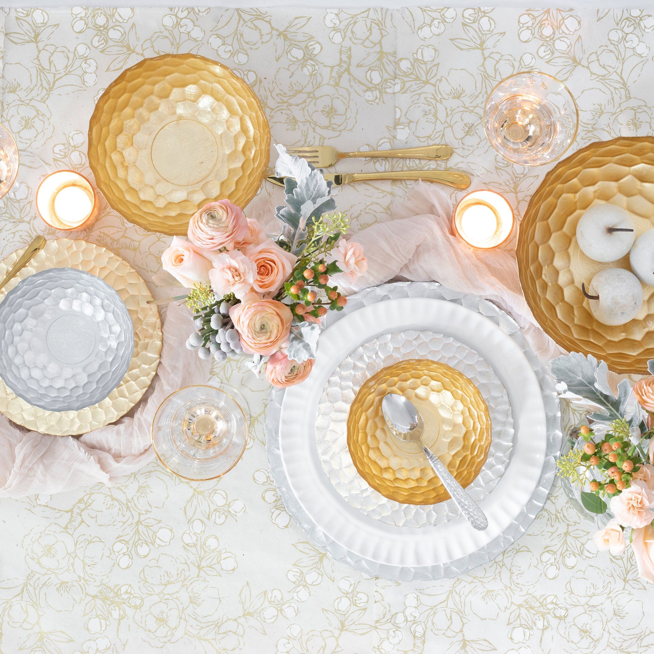 Rufolo Glass Honeycomb Service Plate/Charger – VIETRI