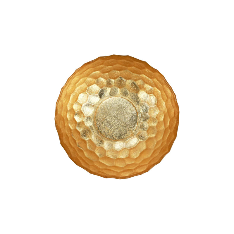 Rufolo Glass Honeycomb Medium Bowl