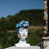Sicilian Heads Silk Scarf Head