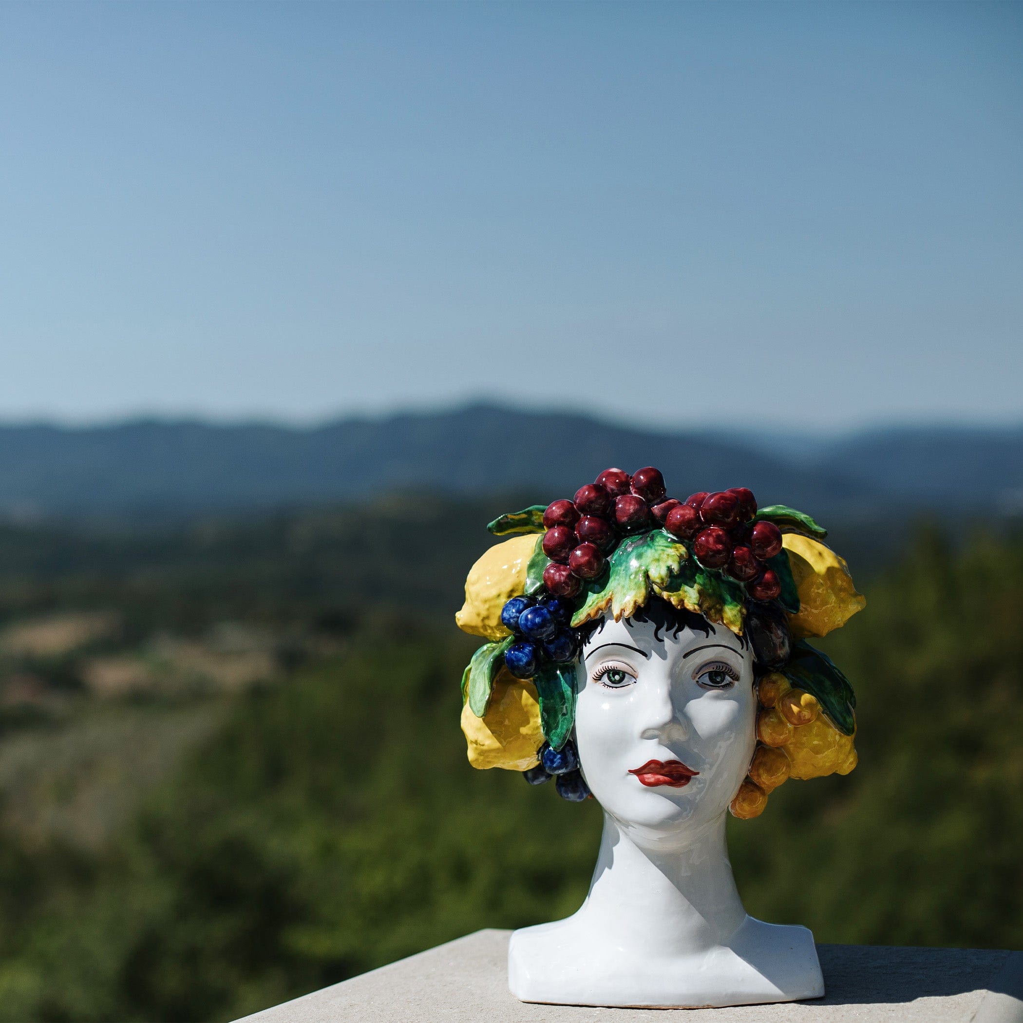 Sicilian Heads Assorted Fruit Head – VIETRI