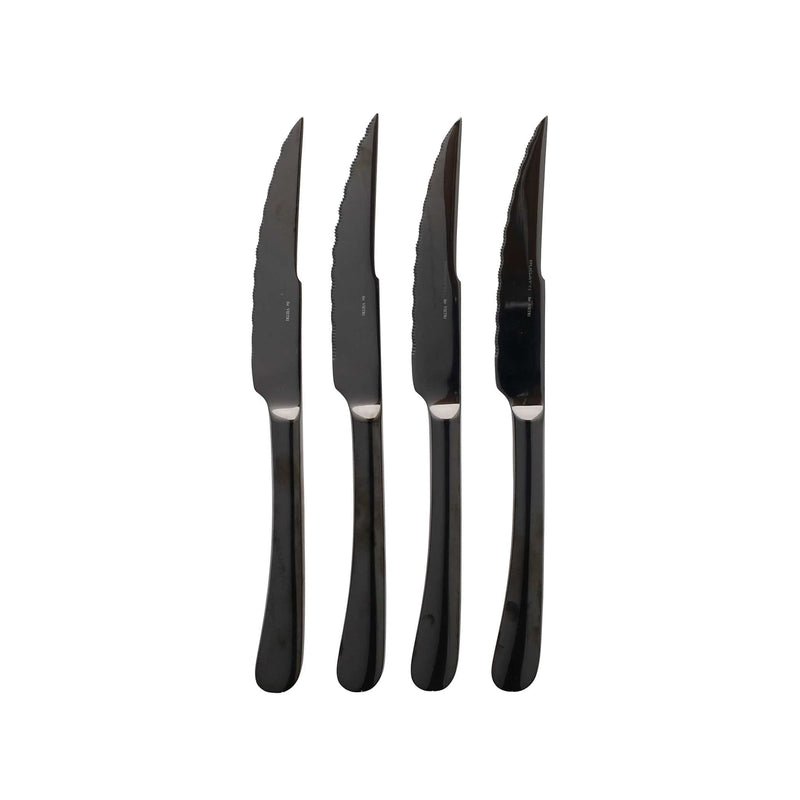 Settimocielo Nero Steak Knives - Set of 4