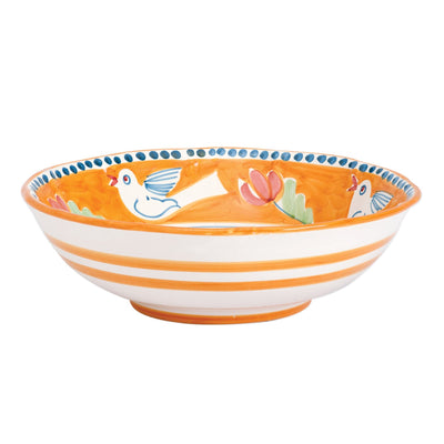 Campagna Uccello Large Serving Bowl by VIETRI