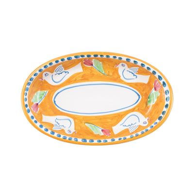 Campagna Uccello Small Oval Tray by VIETRI