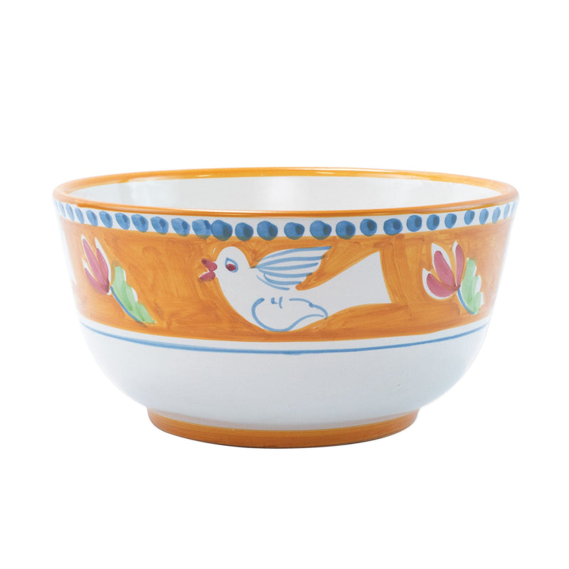 Campagna Uccello Deep Serving Bowl by VIETRI
