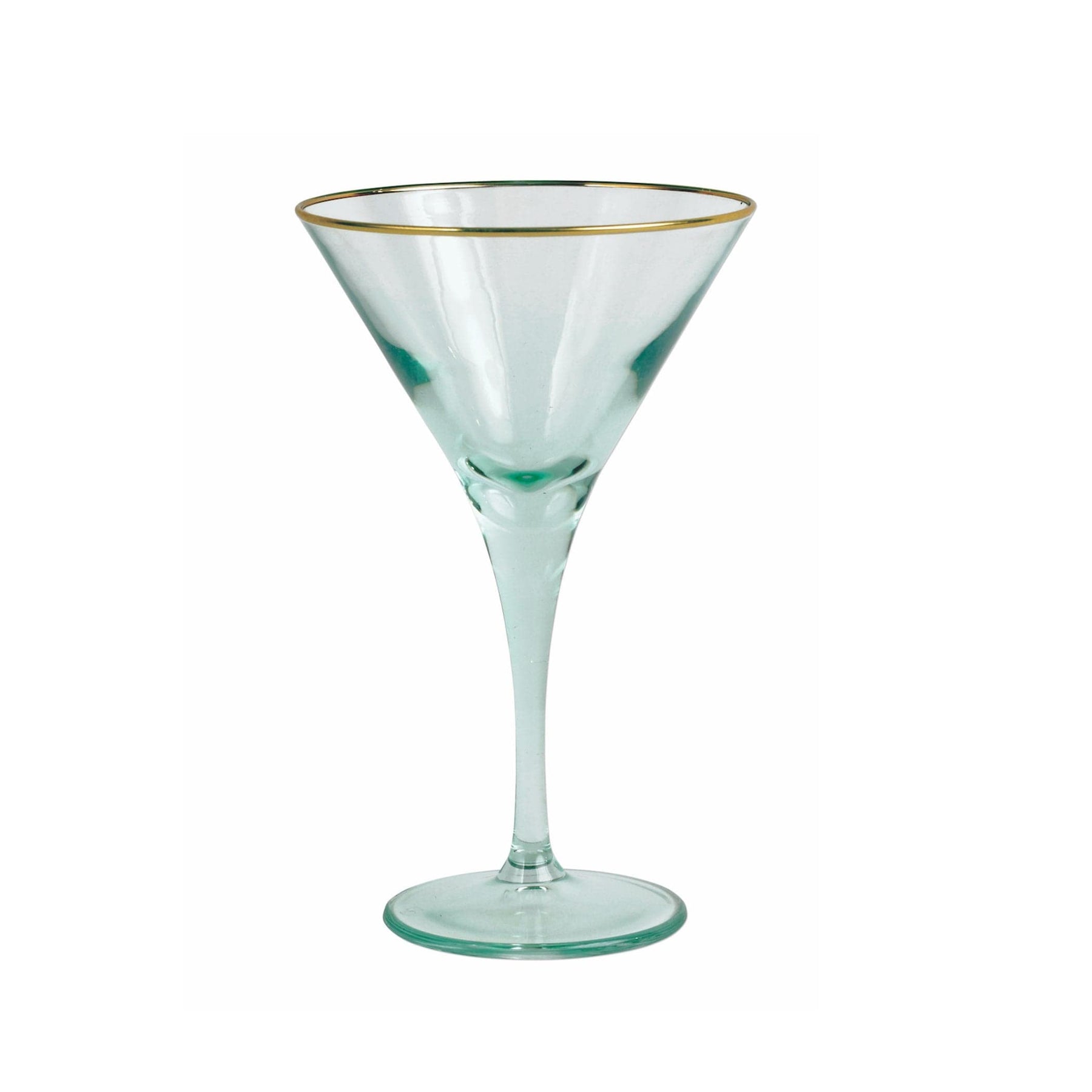Happy Santa Martini Glass - 023271208203