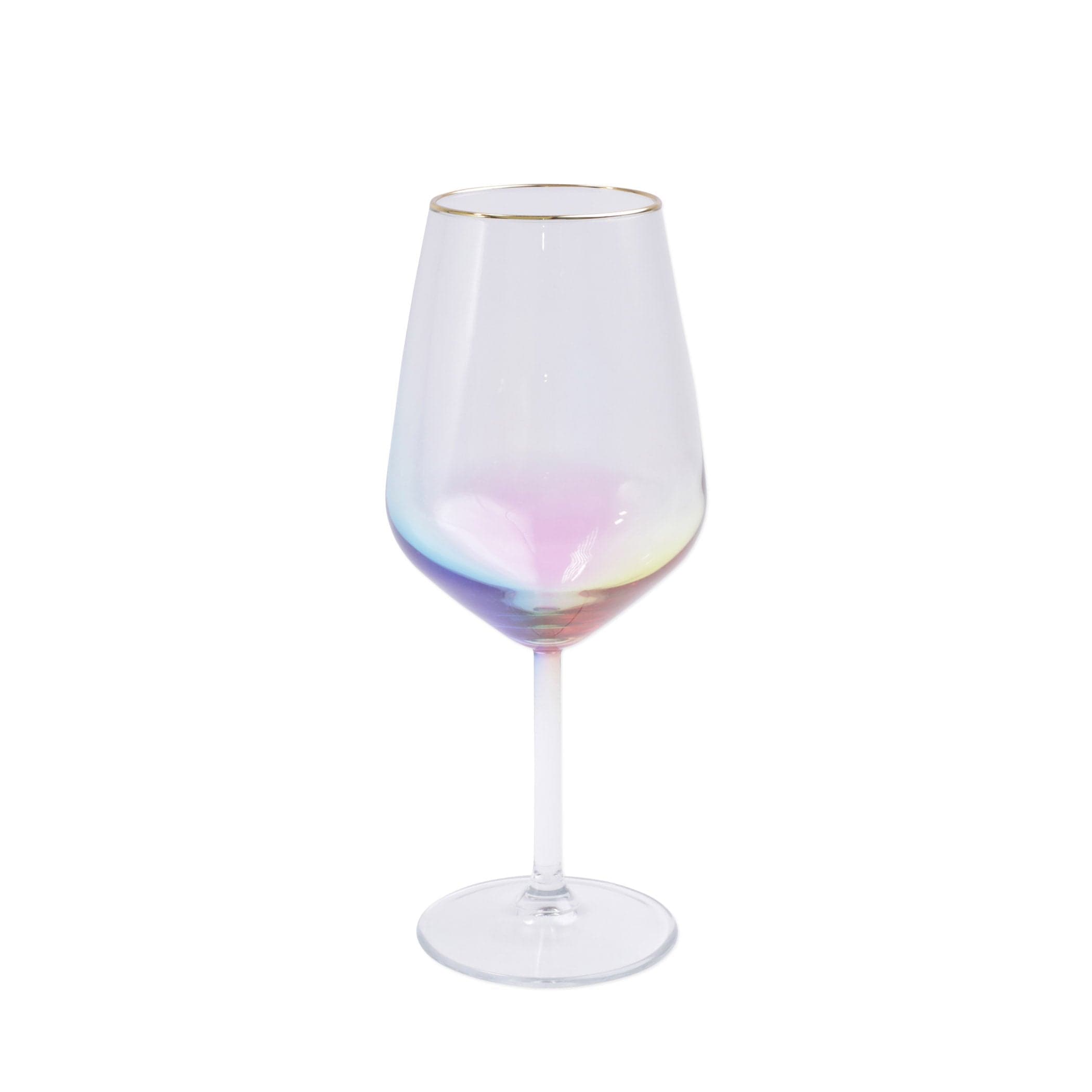Viva by Vietri Rainbow Wine Glass