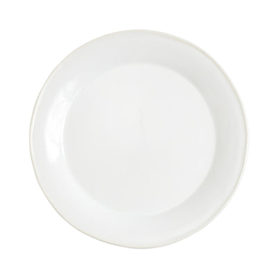 Chroma White Dinner Plate by VIETRI