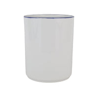 Santorini Stripe Waste Basket