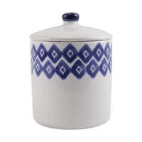 Santorini Diamond Large Canister by VIETRI