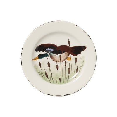 Wildlife Mallard Salad Plate by VIETRI