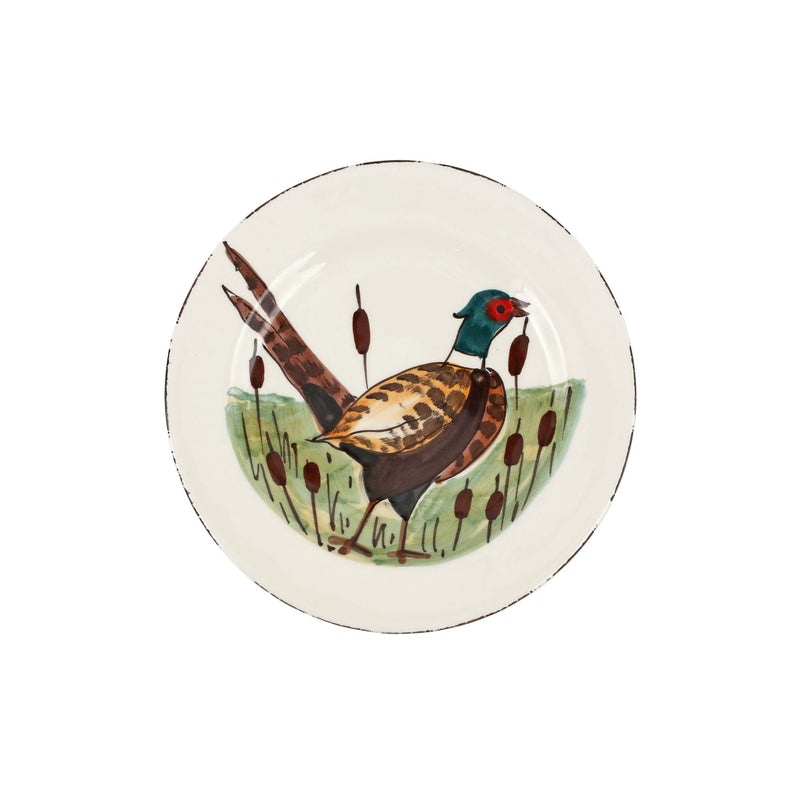 Wildlife Pheasant Salad Plate