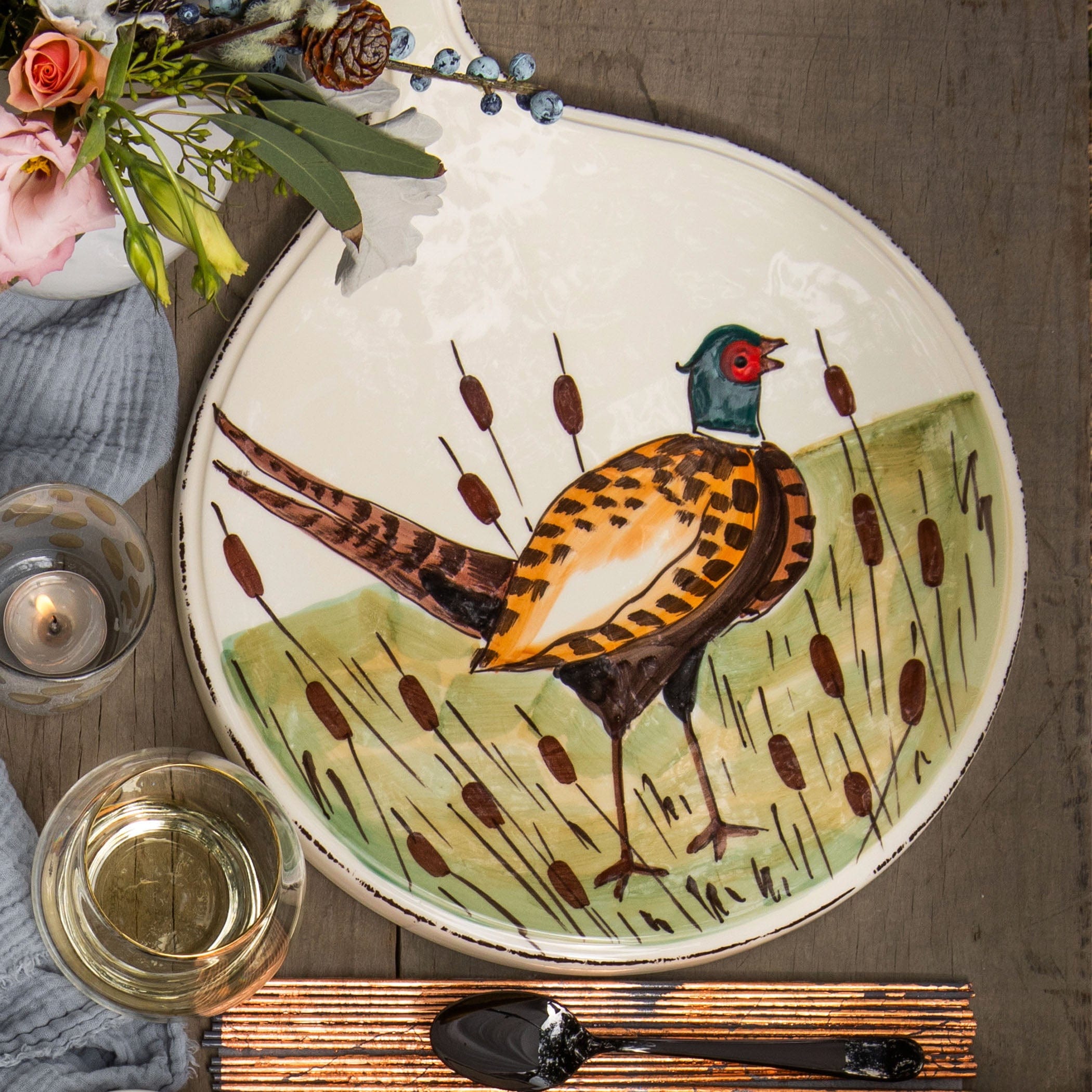 Wildlife Pheasant Cheese Board – VIETRI