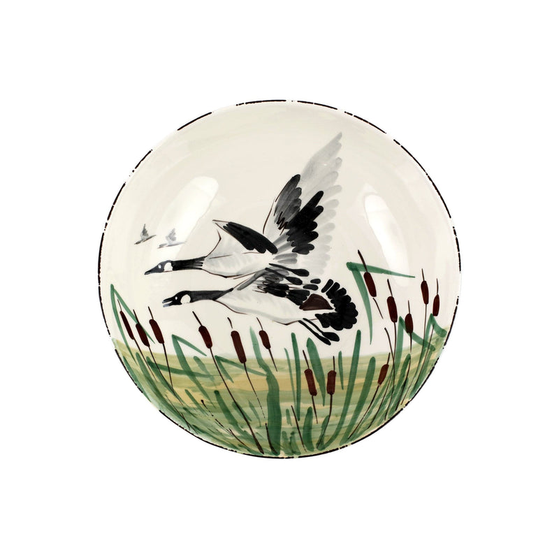 Wildlife Geese Medium Serving Bowl